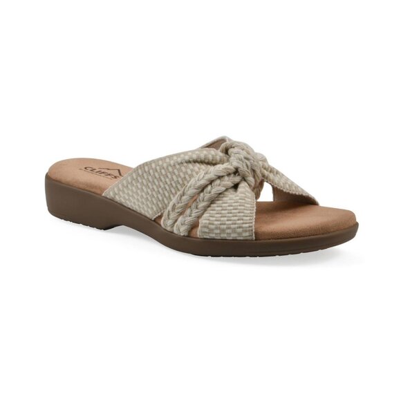 Cliffs by White Mountain Women's Blinding Slide Slip-on Sandals - Picture 1 of 4